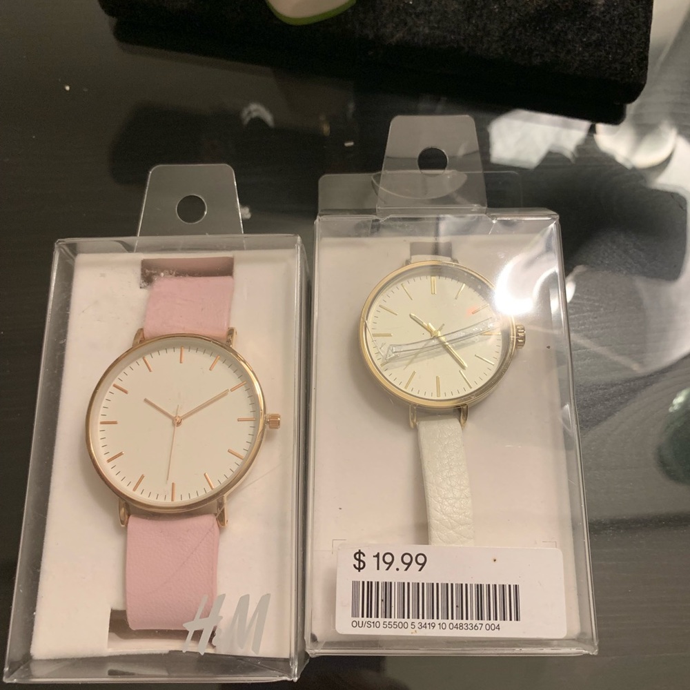 Brand new H&M watches $40 for both